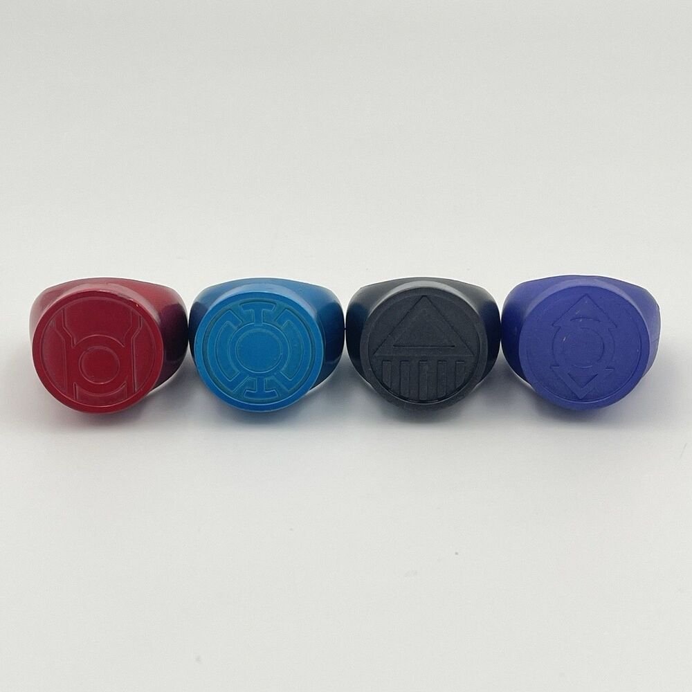 WizKids DC Comics Heroclix Ring Lot Bundle